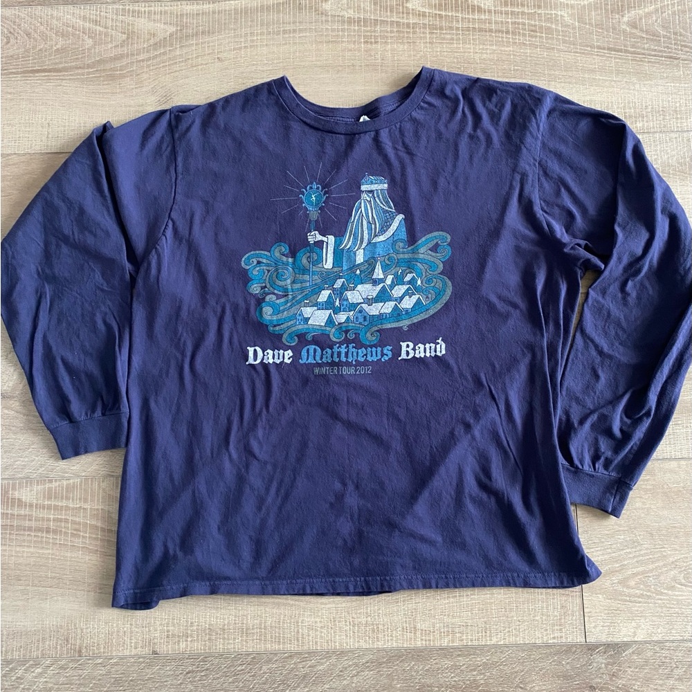 Dave Matthews Band - Winter Tour 2012 long sleeve shirt - tagless (XL)